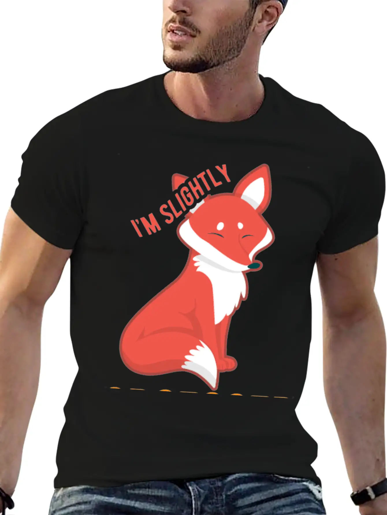 Fox Unisex Casual T-Shirt – Clean Design For Daily Comfort