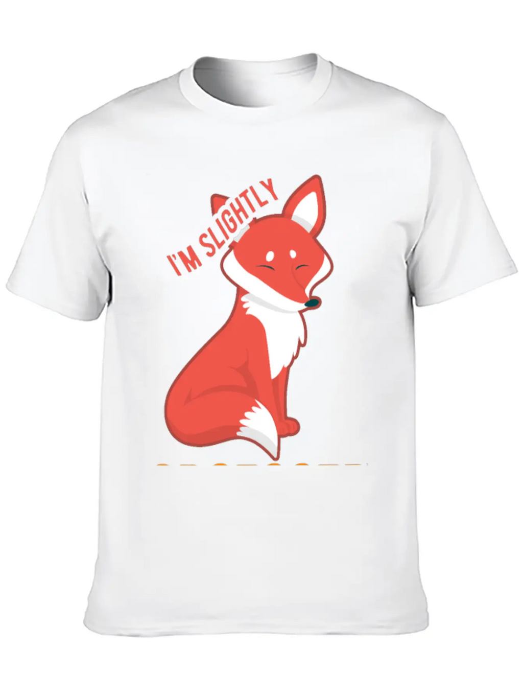 Fox Unisex Casual T-Shirt – Clean Design For Daily Comfort