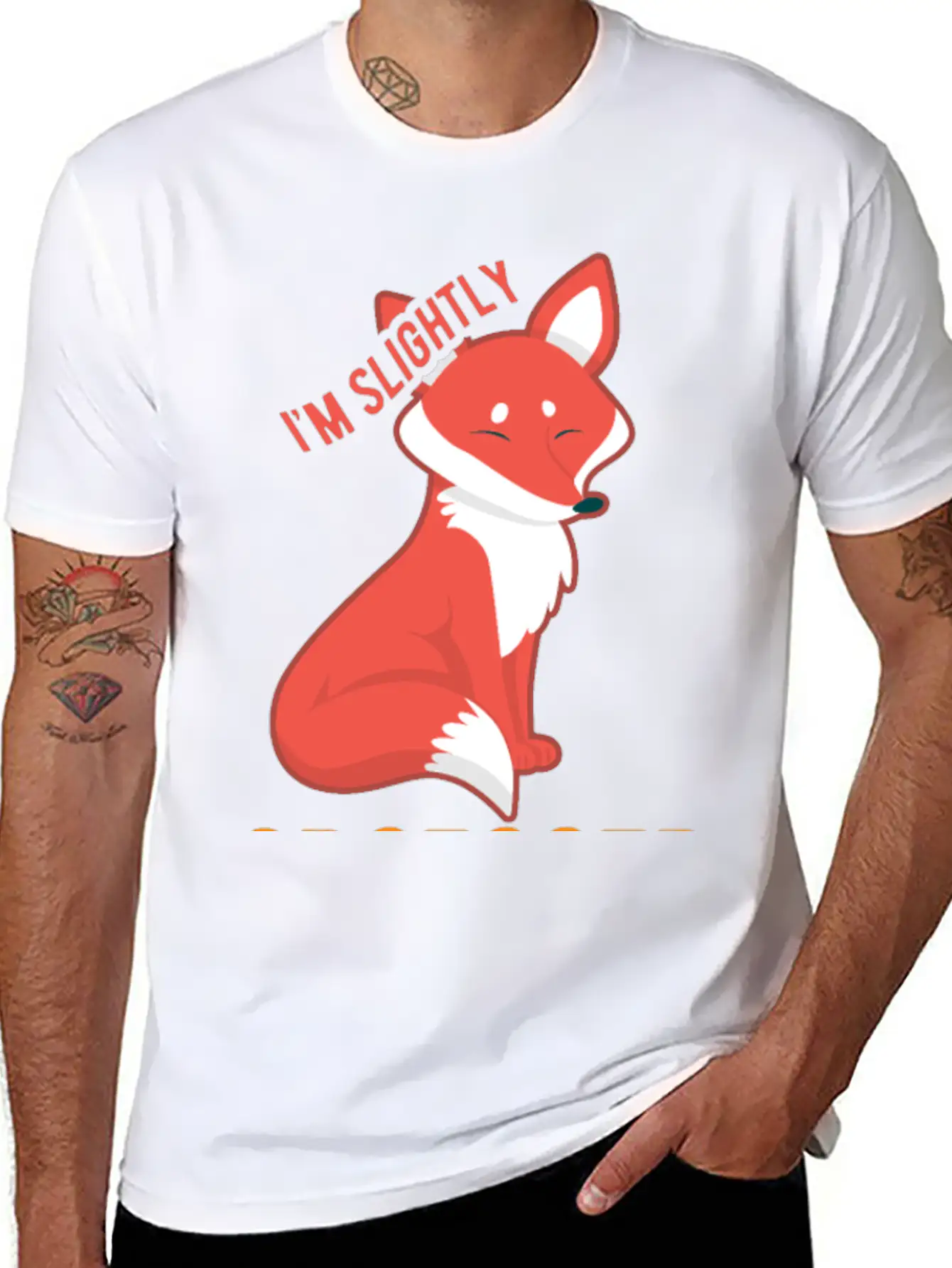 Fox Unisex Casual T-Shirt – Clean Design For Daily Comfort