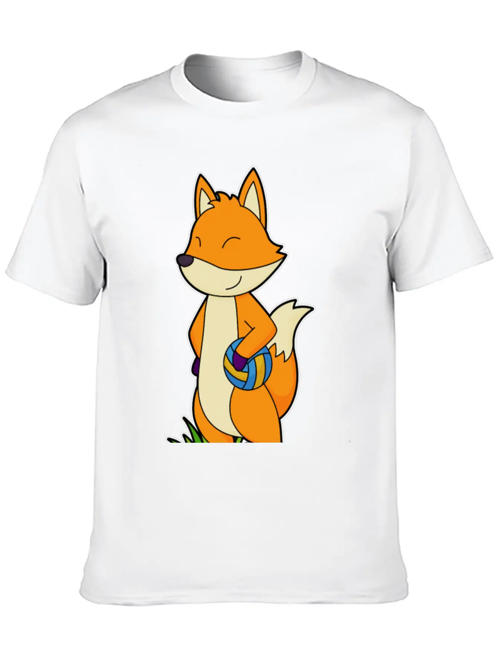 Fox Volleyball Sports Basic Graphic T-Shirt – Daily Comfort In Soft Cotton
