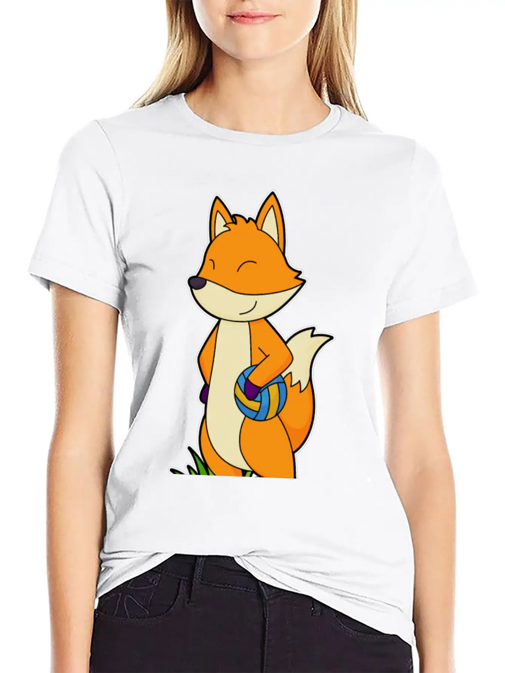Fox Volleyball Sports Basic Graphic T-Shirt – Daily Comfort In Soft Cotton