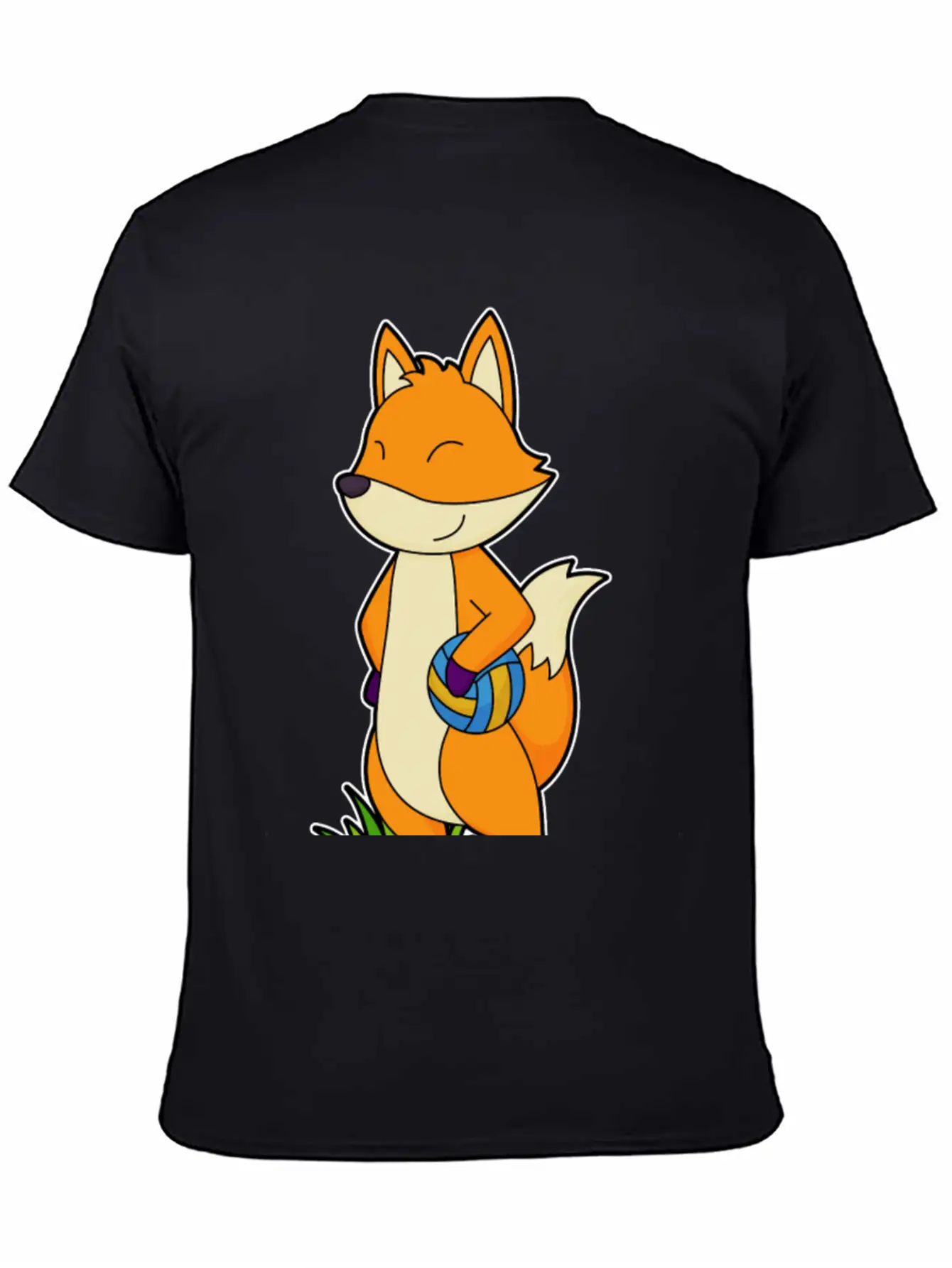 Fox Volleyball Sports Basic Graphic T-Shirt – Daily Comfort In Soft Cotton
