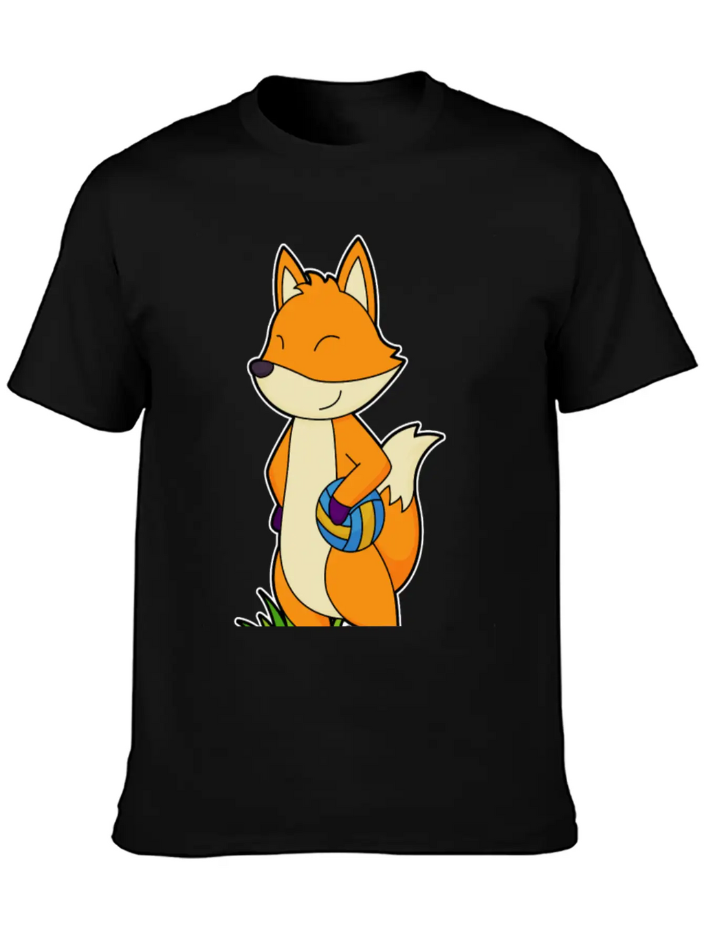 Fox Volleyball Sports Basic Graphic T-Shirt – Daily Comfort In Soft Cotton