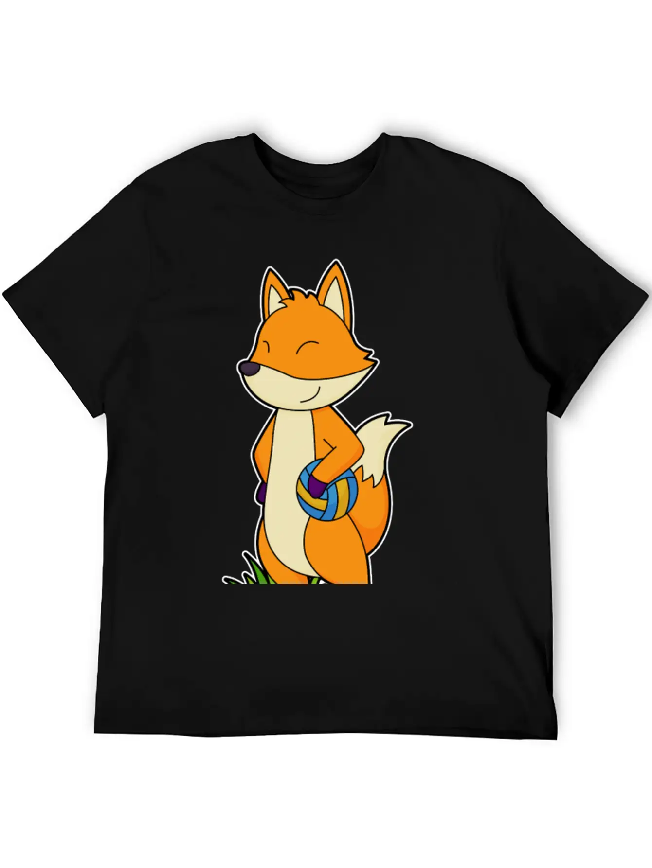 Fox Volleyball Sports Basic Graphic T-Shirt – Daily Comfort In Soft Cotton