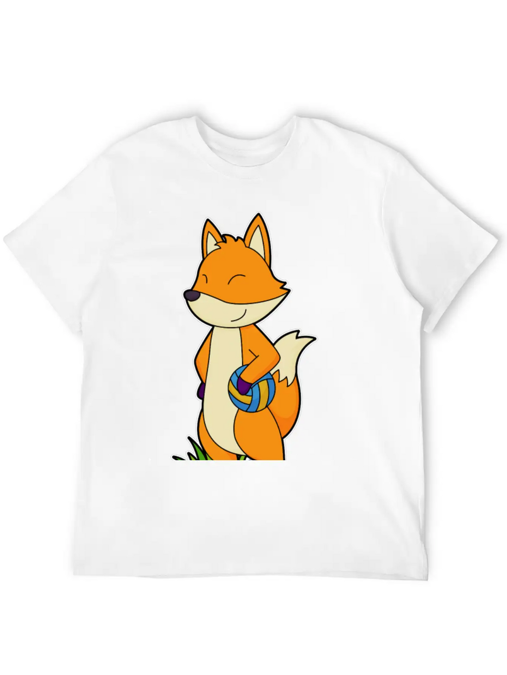 Fox Volleyball Sports Basic Graphic T-Shirt – Daily Comfort In Soft Cotton