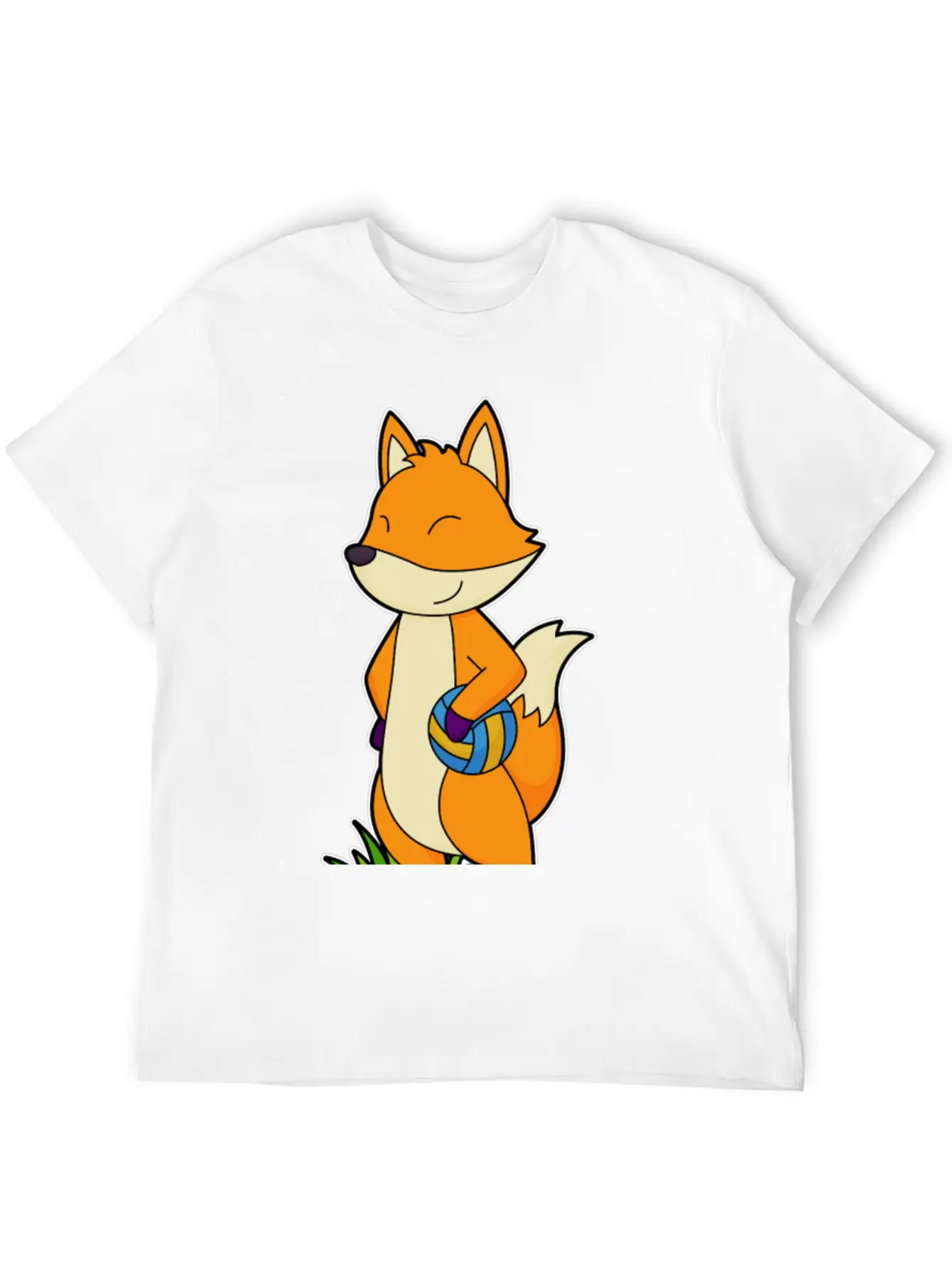 Fox Volleyball Sports Basic Graphic T-Shirt – Daily Comfort In Soft Cotton