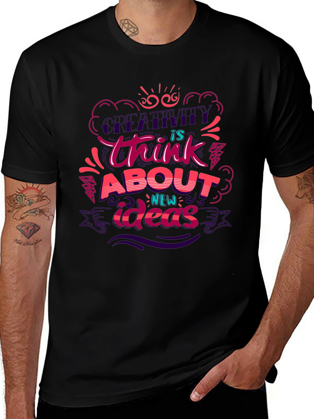 Creative Mindset Graphic T-Shirt