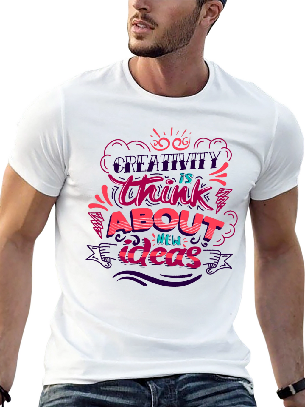 Creative Mindset Graphic T-Shirt