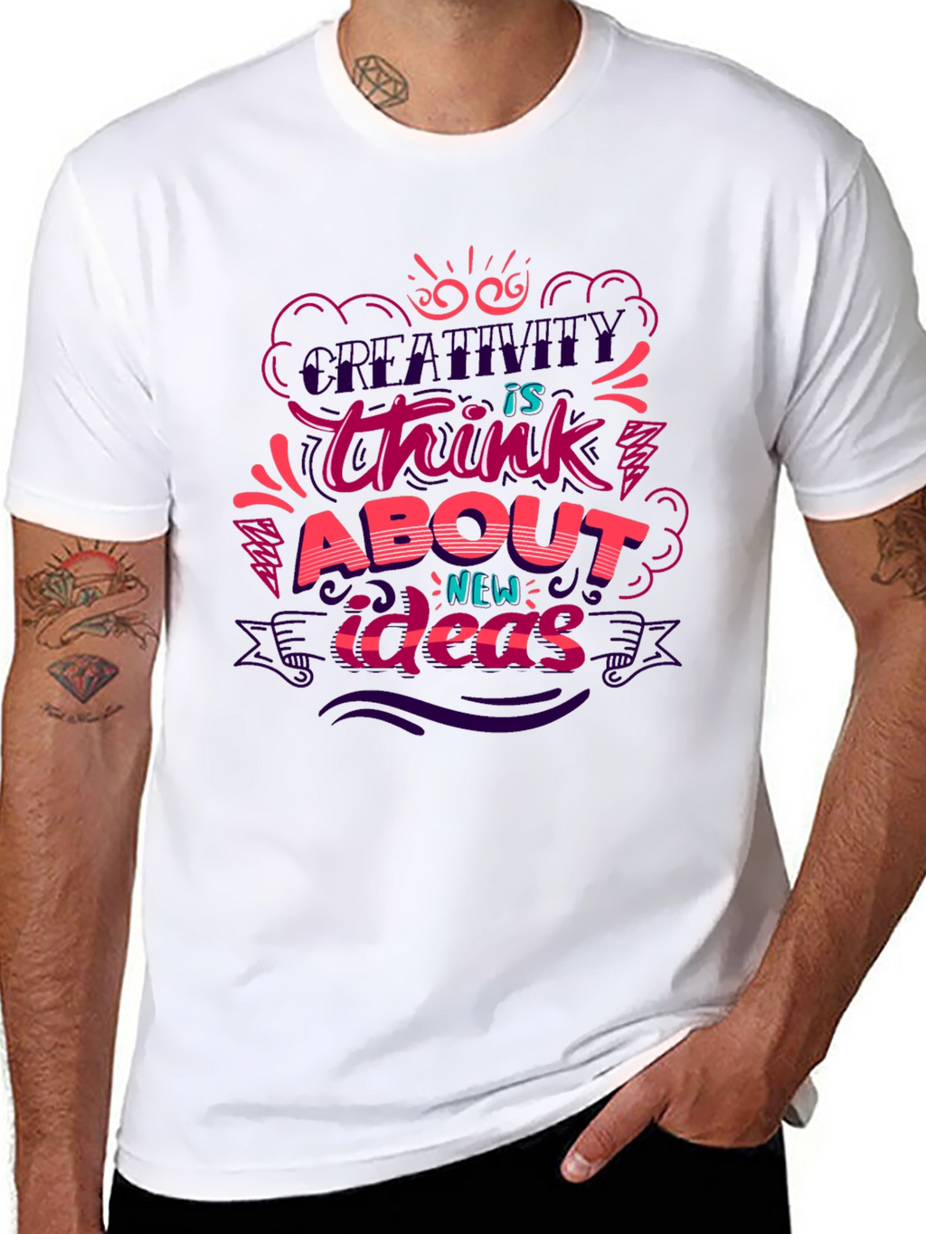 Creative Mindset Graphic T-Shirt