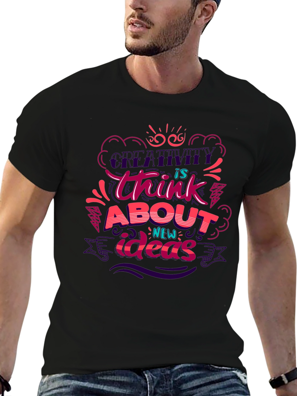 Creative Mindset Graphic T-Shirt