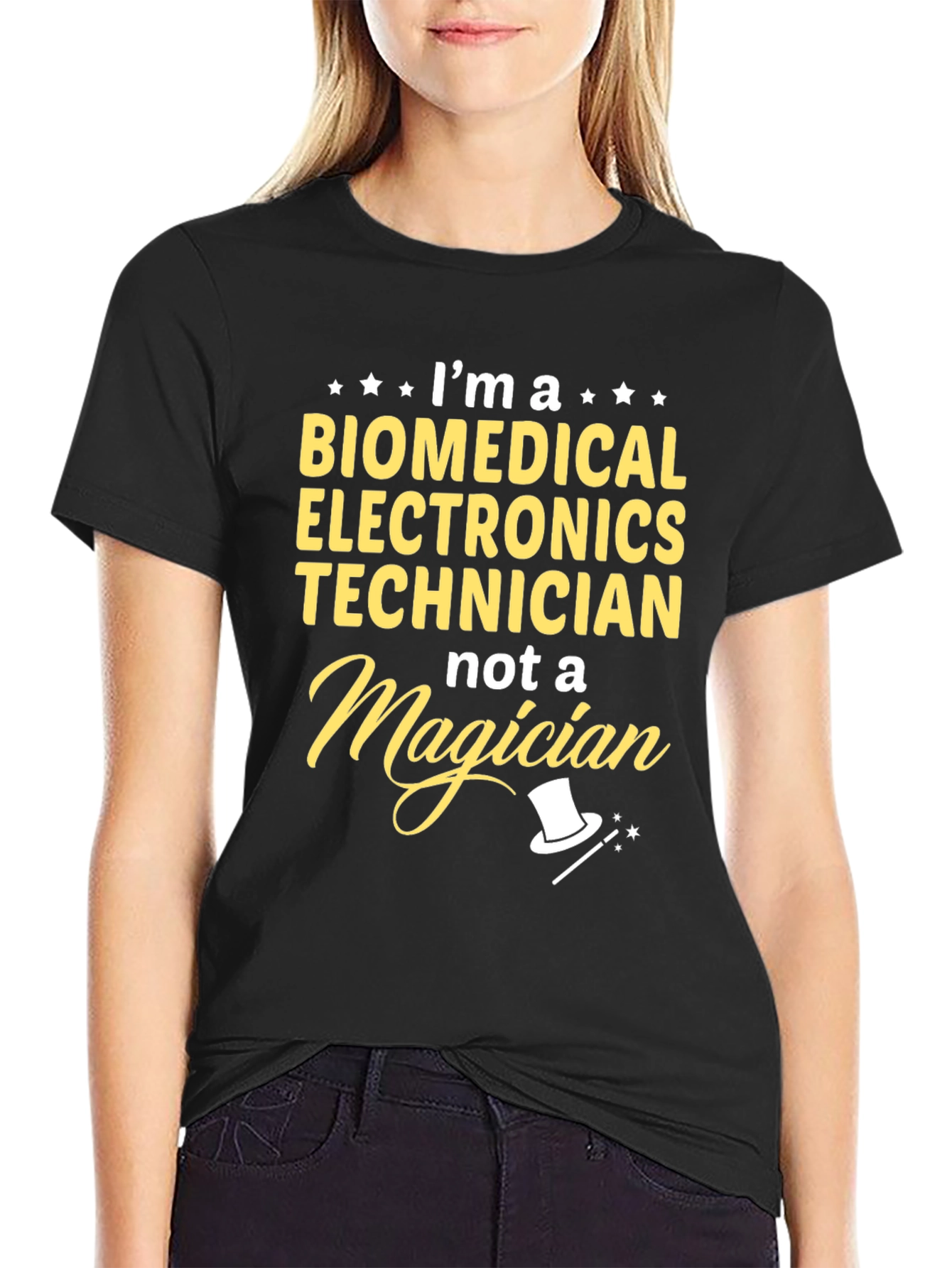 Biomedical Electronics Technician T-Shirt - Not a Magician