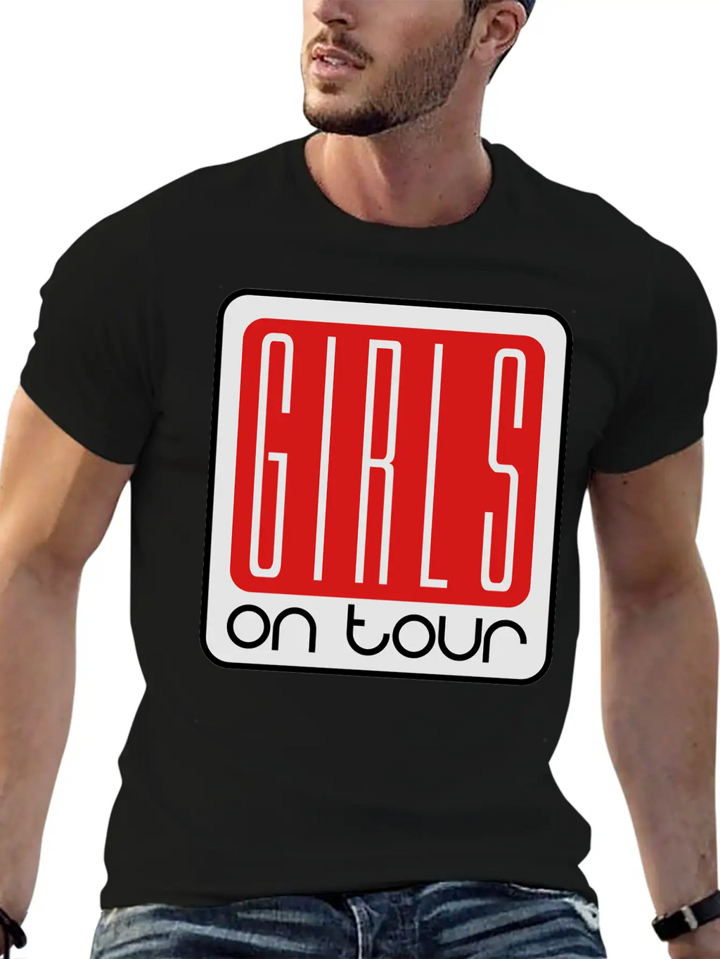 Frame On Tour On The Road Design Weekend Weekend G Basic Graphic T-Shirt – Daily Comfort In Soft Cotton