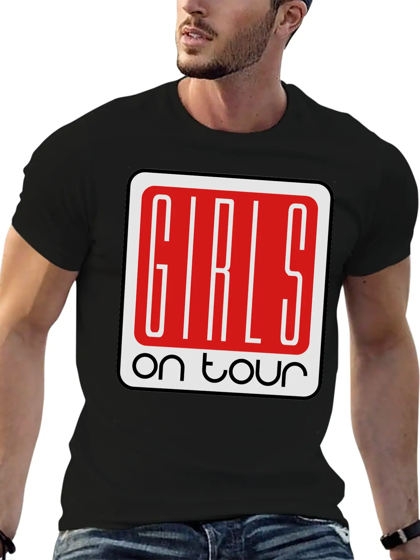 Frame On Tour On The Road Design Weekend Weekend G Basic Graphic T-Shirt – Daily Comfort In Soft Cotton