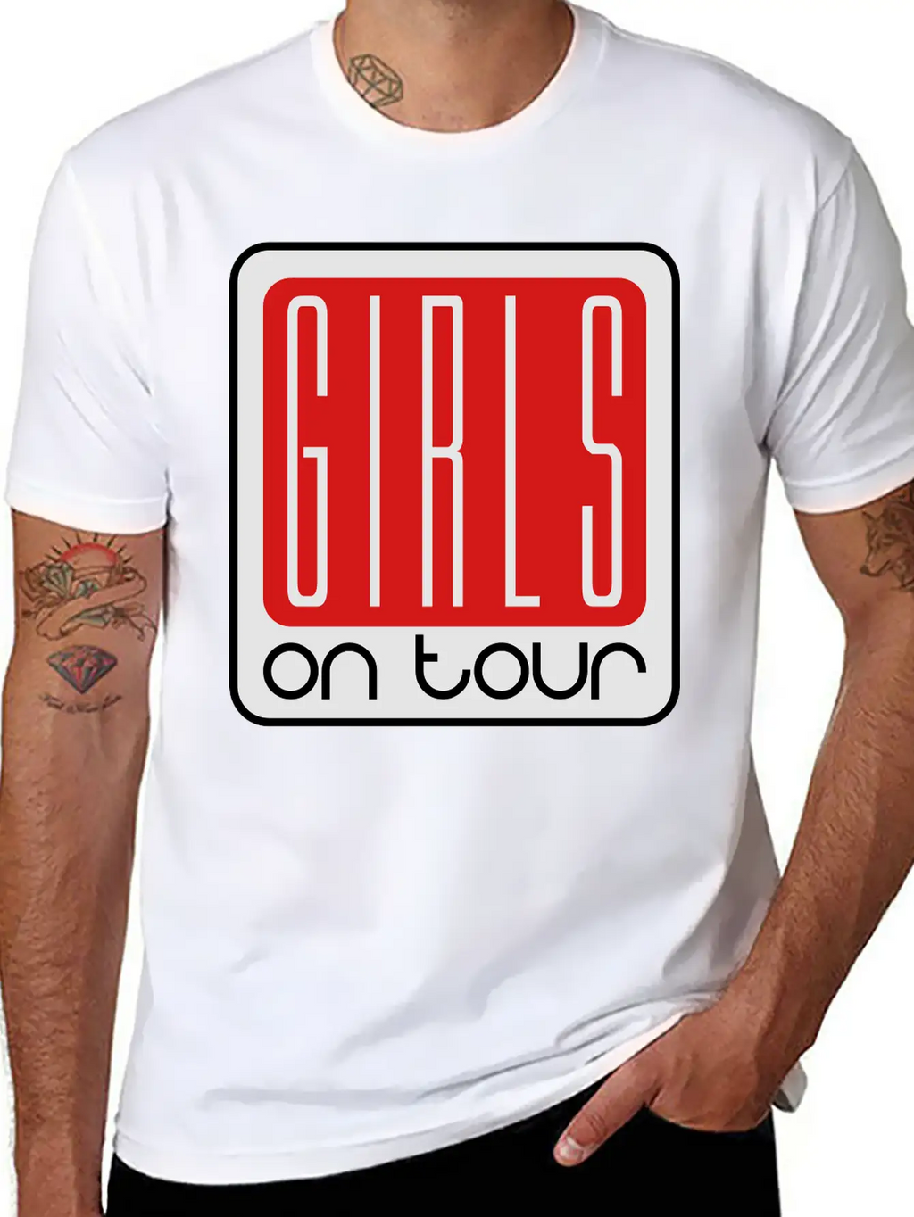 Frame On Tour On The Road Design Weekend Weekend G Basic Graphic T-Shirt – Daily Comfort In Soft Cotton