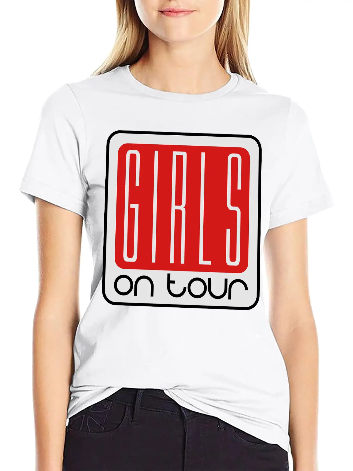 Frame On Tour On The Road Design Weekend Weekend G Basic Graphic T-Shirt – Daily Comfort In Soft Cotton