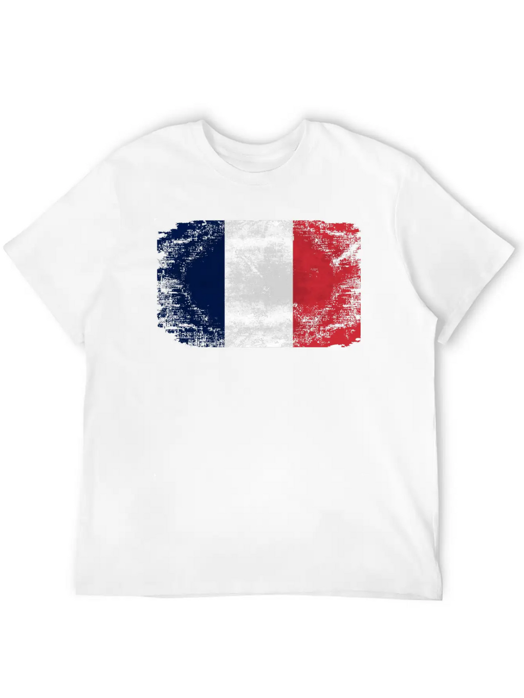 France Flag Relaxed Everyday Tee – Lightweight And Durable Cotton