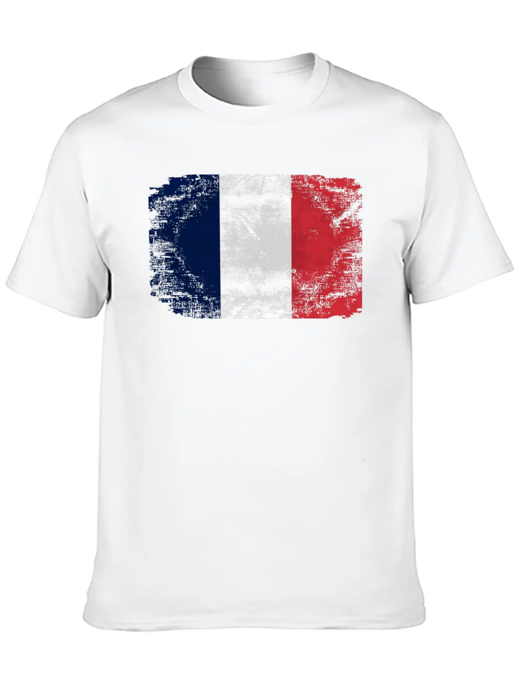 France Flag Relaxed Everyday Tee – Lightweight And Durable Cotton
