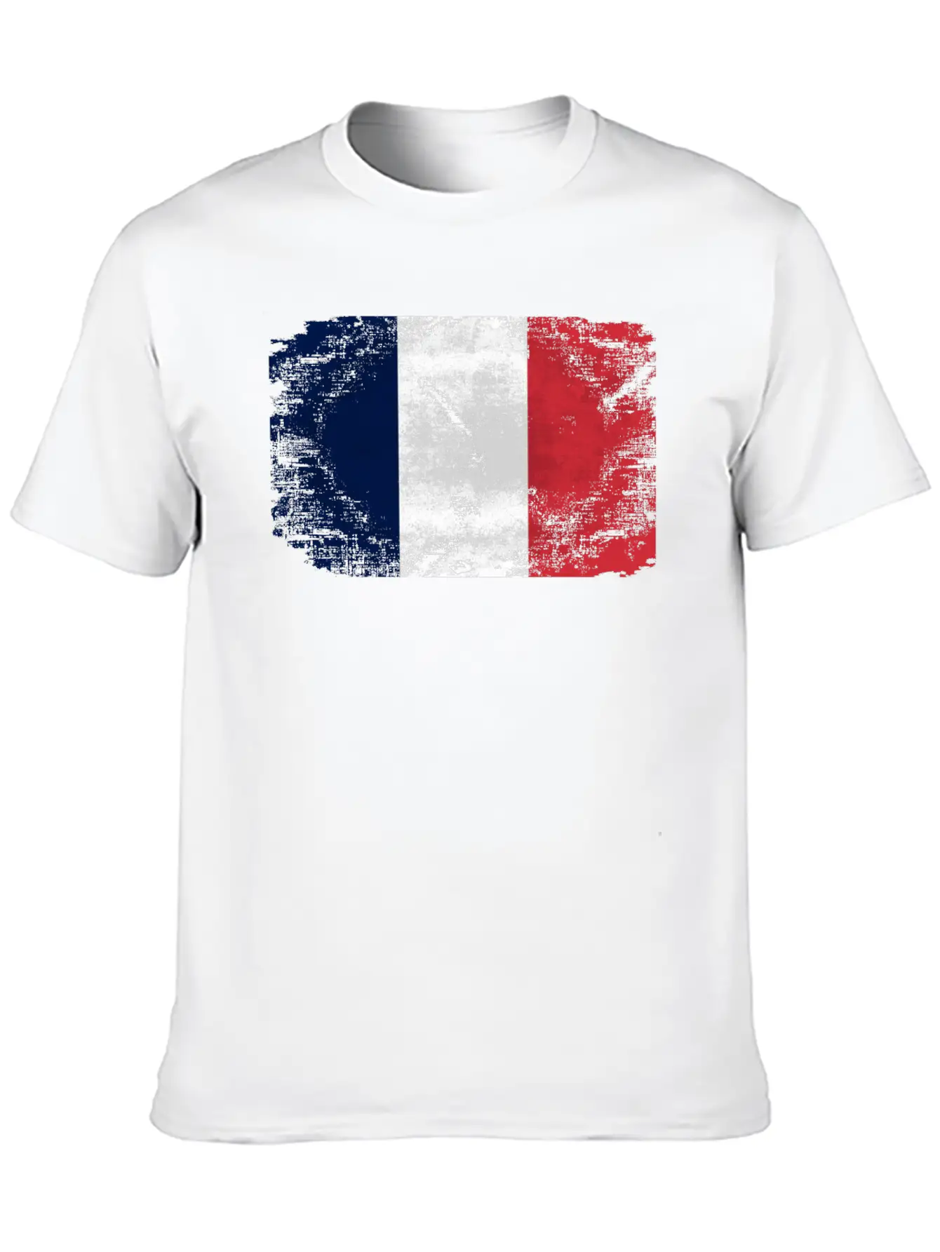 France Flag Relaxed Everyday Tee – Lightweight And Durable Cotton