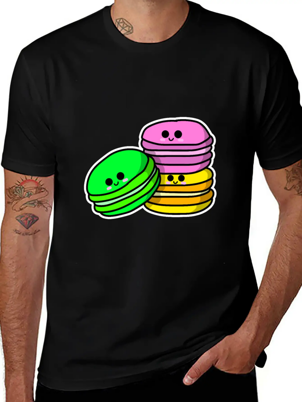 France Macarons Classic Cotton Tee – Unisex Comfort For Any Season