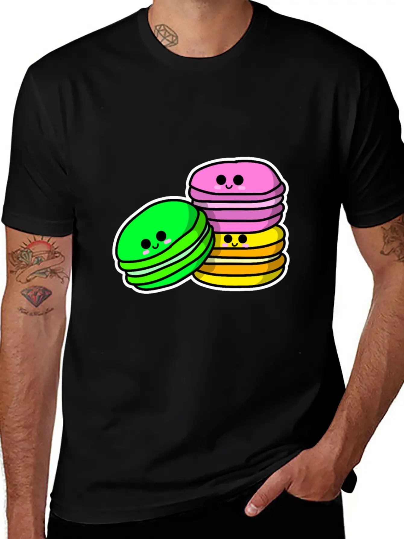France Macarons Classic Cotton Tee – Unisex Comfort For Any Season