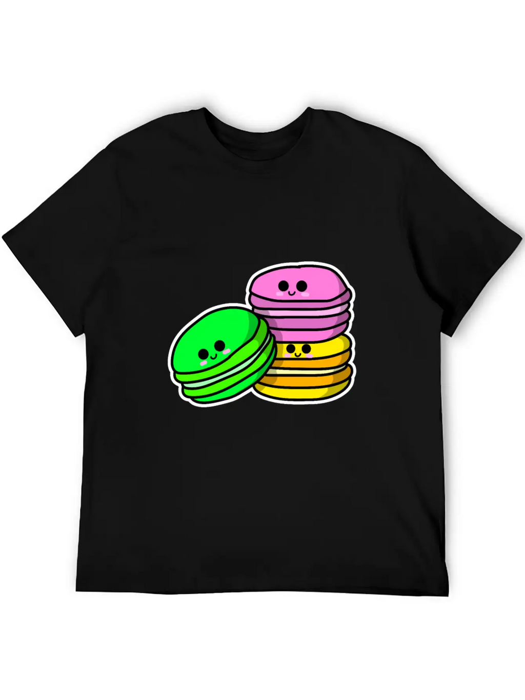France Macarons Classic Cotton Tee – Unisex Comfort For Any Season