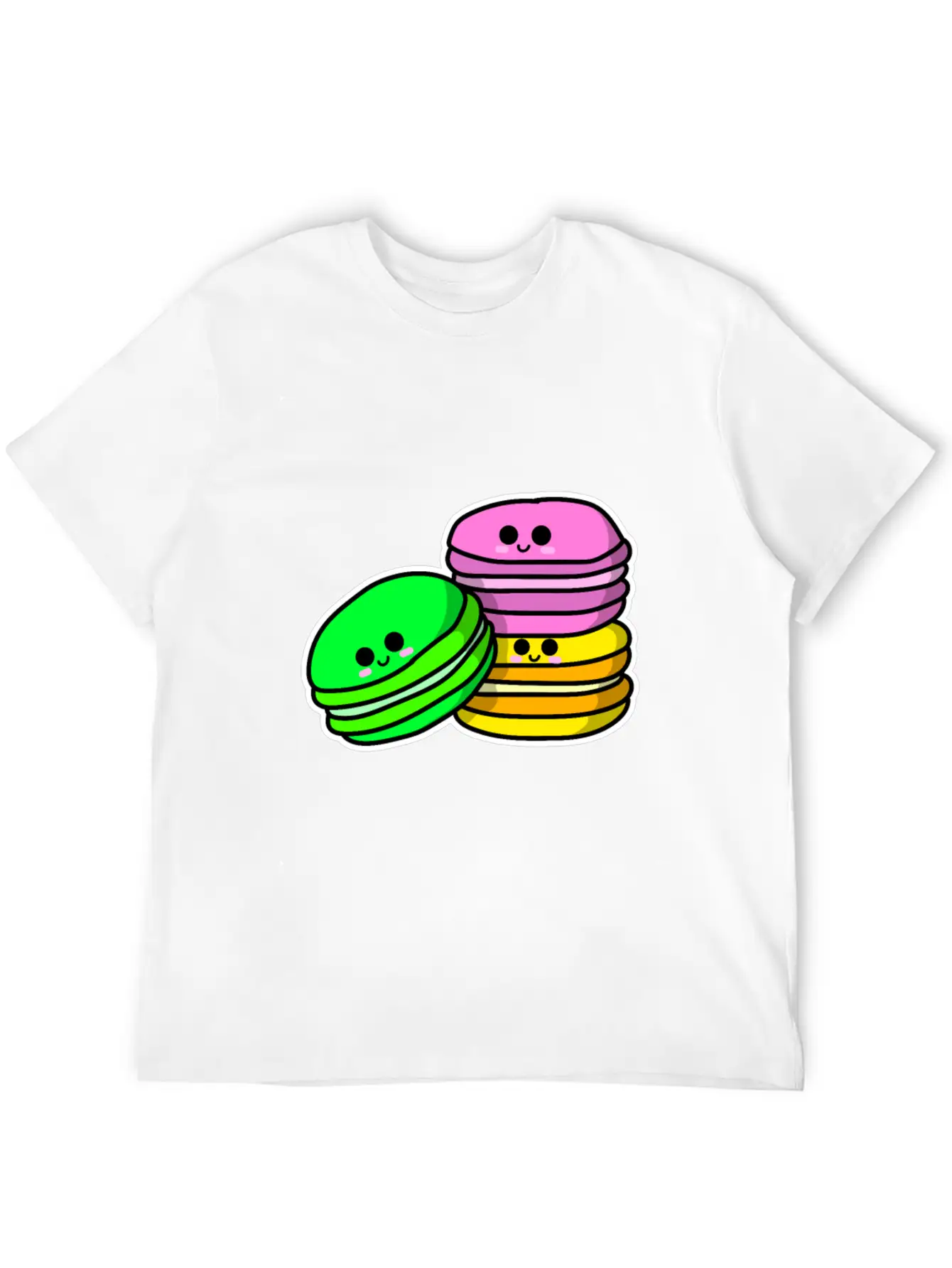 France Macarons Classic Cotton Tee – Unisex Comfort For Any Season