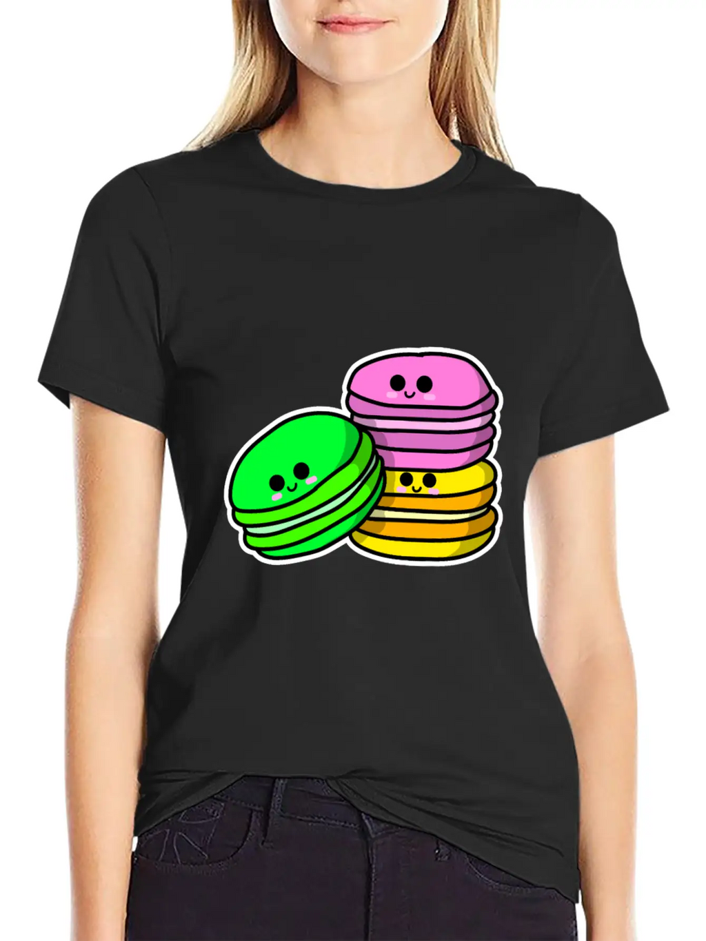 France Macarons Classic Cotton Tee – Unisex Comfort For Any Season