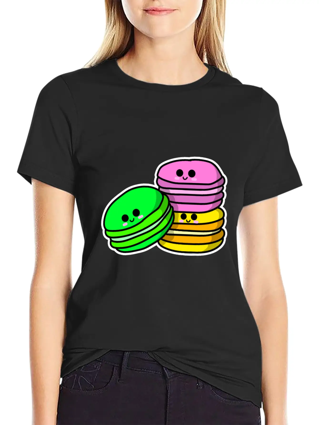 France Macarons Classic Cotton Tee – Unisex Comfort For Any Season