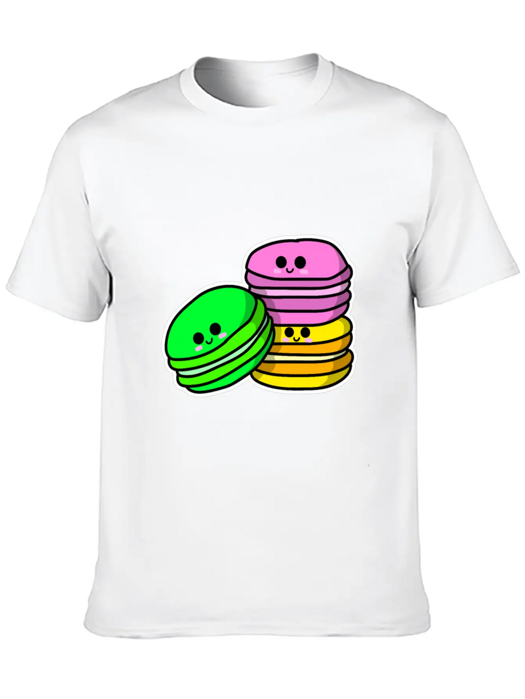 France Macarons Classic Cotton Tee – Unisex Comfort For Any Season