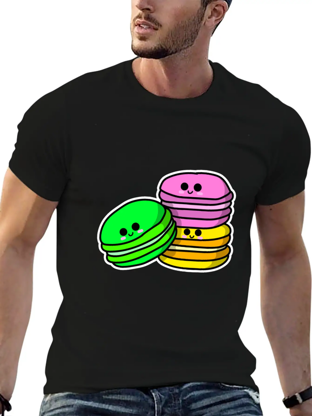 France Macarons Classic Cotton Tee – Unisex Comfort For Any Season