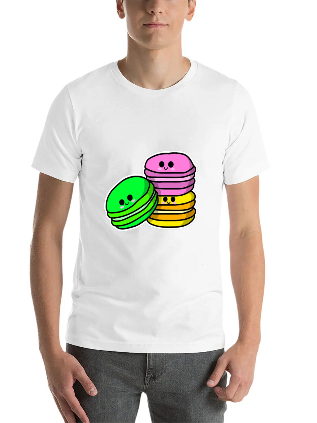 France Macarons Classic Cotton Tee – Unisex Comfort For Any Season