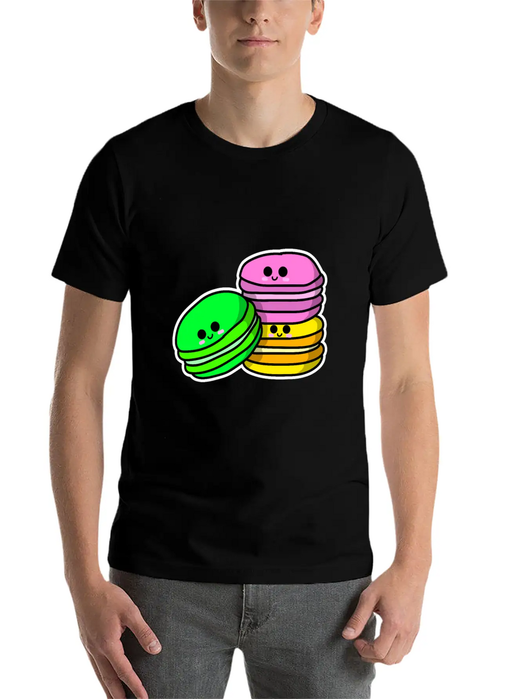 France Macarons Classic Cotton Tee – Unisex Comfort For Any Season