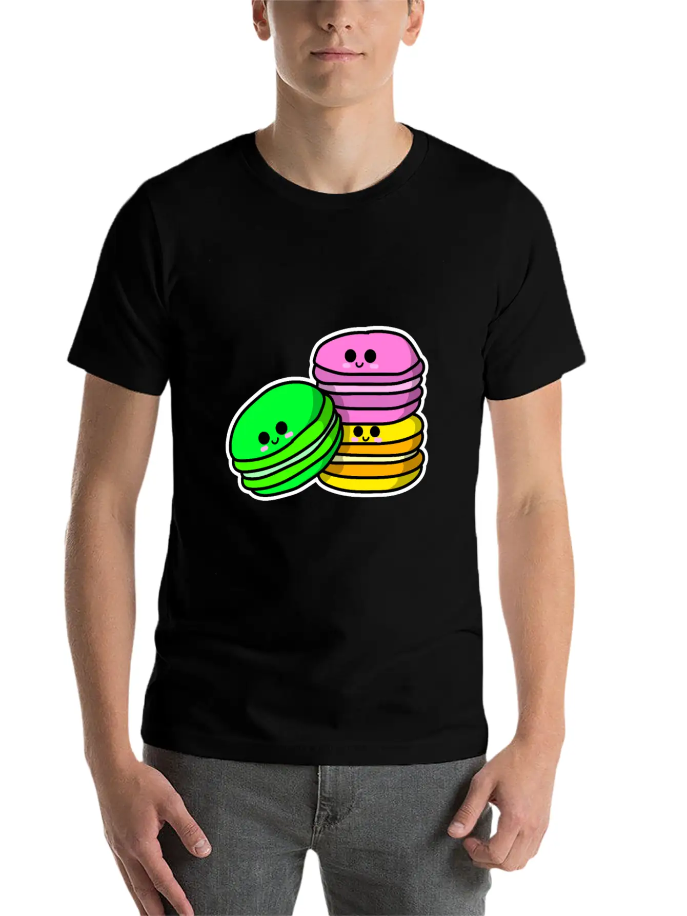 France Macarons Classic Cotton Tee – Unisex Comfort For Any Season