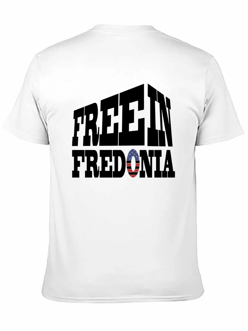 Free In Fredonia Unisex Casual T-Shirt – Clean Design For Daily Comfort