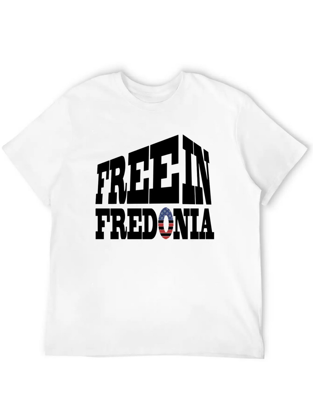 Free In Fredonia Unisex Casual T-Shirt – Clean Design For Daily Comfort
