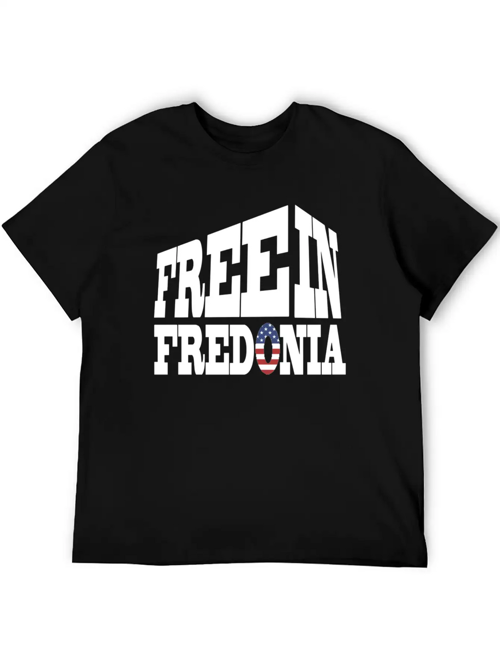 Free In Fredonia Unisex Casual T-Shirt – Clean Design For Daily Comfort