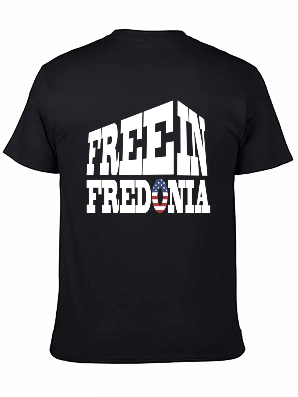 Free In Fredonia Unisex Casual T-Shirt – Clean Design For Daily Comfort