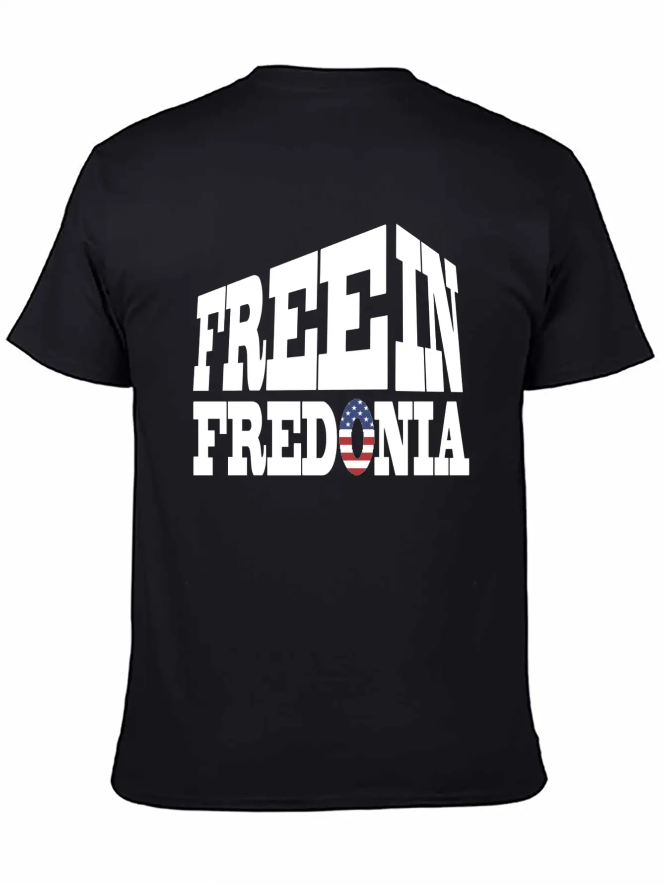Free In Fredonia Unisex Casual T-Shirt – Clean Design For Daily Comfort