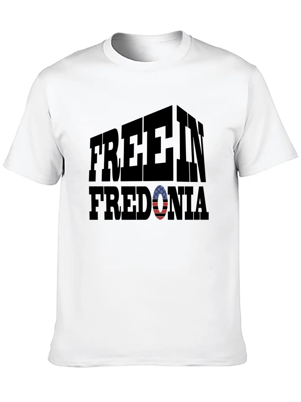 Free In Fredonia Unisex Casual T-Shirt – Clean Design For Daily Comfort
