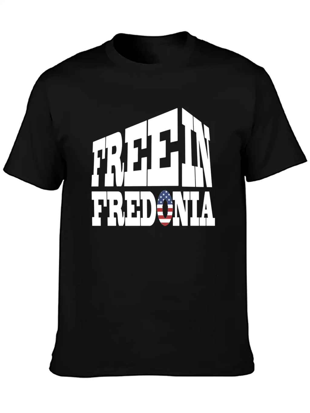 Free In Fredonia Unisex Casual T-Shirt – Clean Design For Daily Comfort