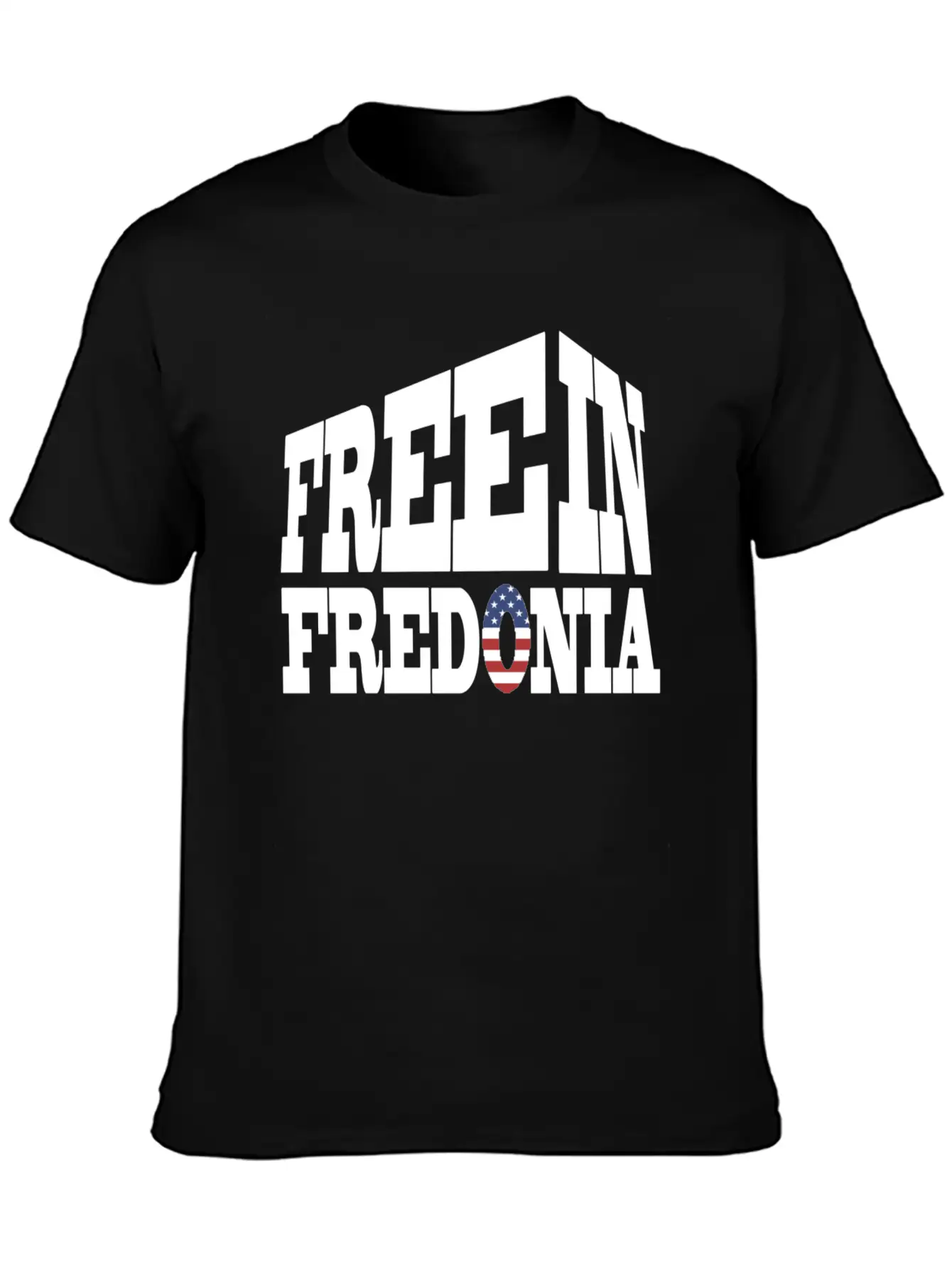 Free In Fredonia Unisex Casual T-Shirt – Clean Design For Daily Comfort