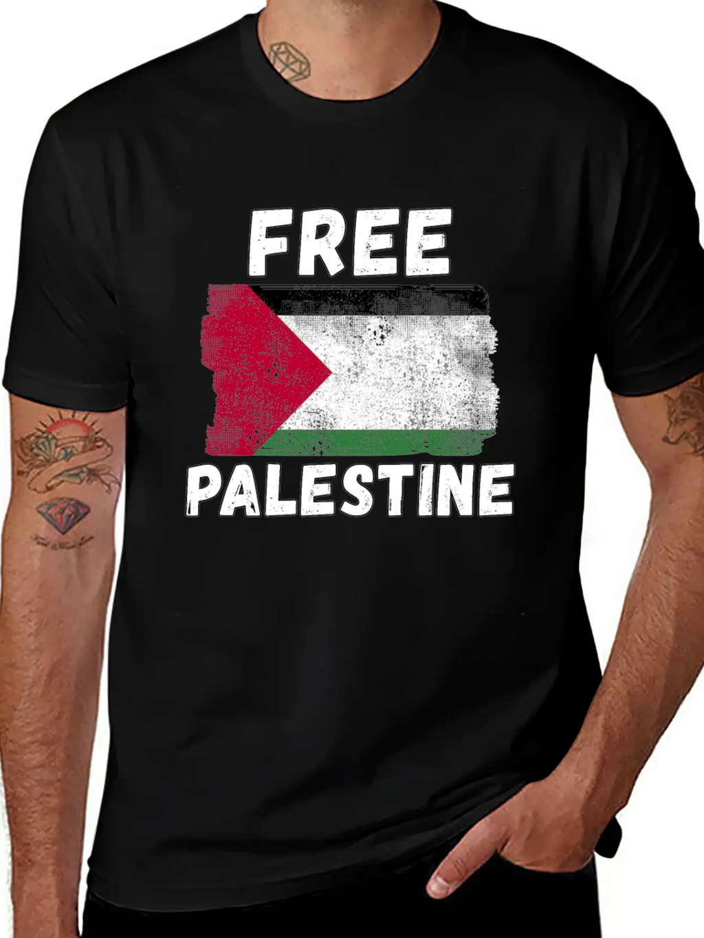Free Palestine Palestine Anti Oppression Relaxed Everyday Tee – Lightweight And Durable Cotton