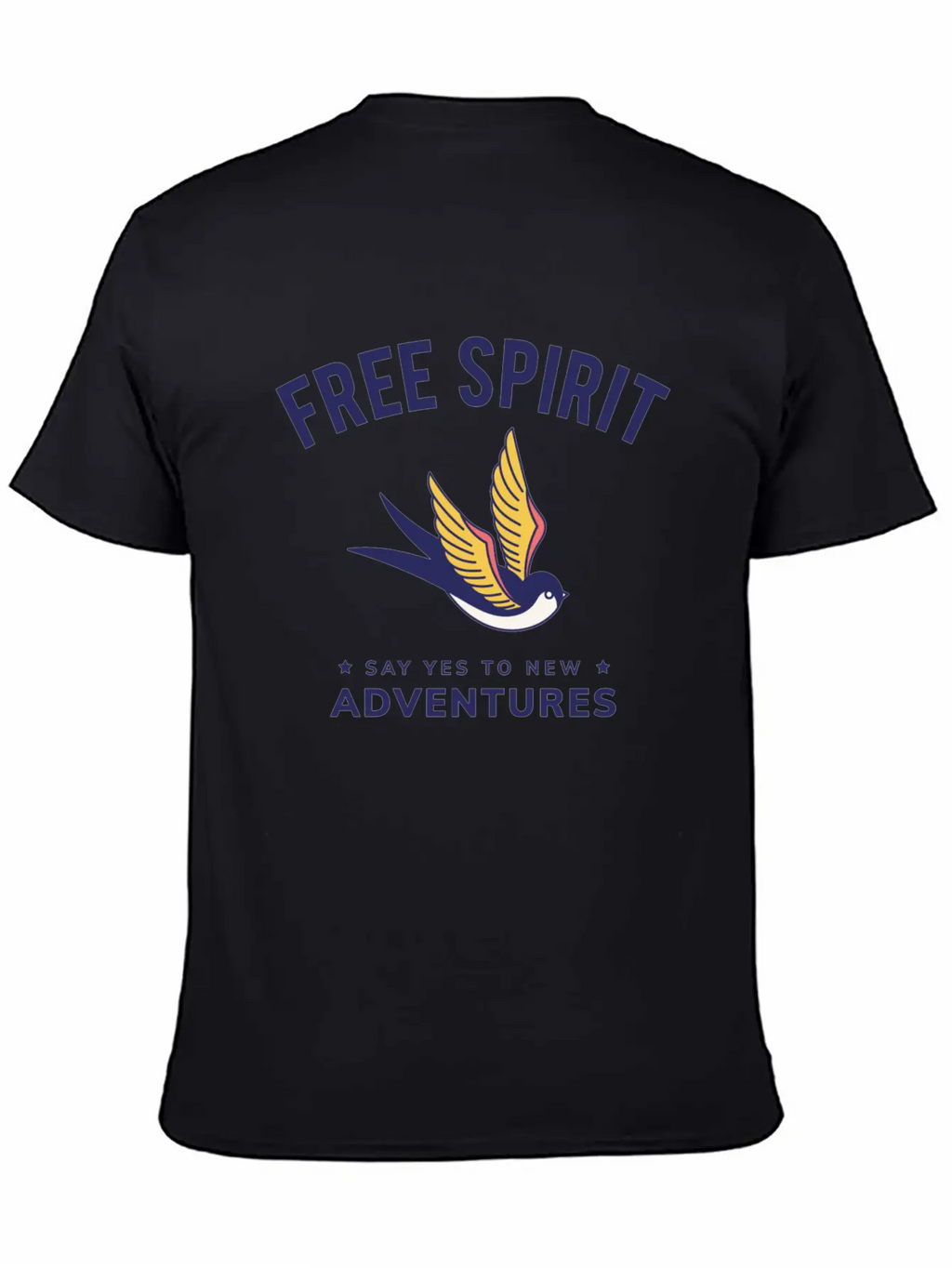 Free Spirit Breathable Graphic T-Shirt – Perfect For Casual Days