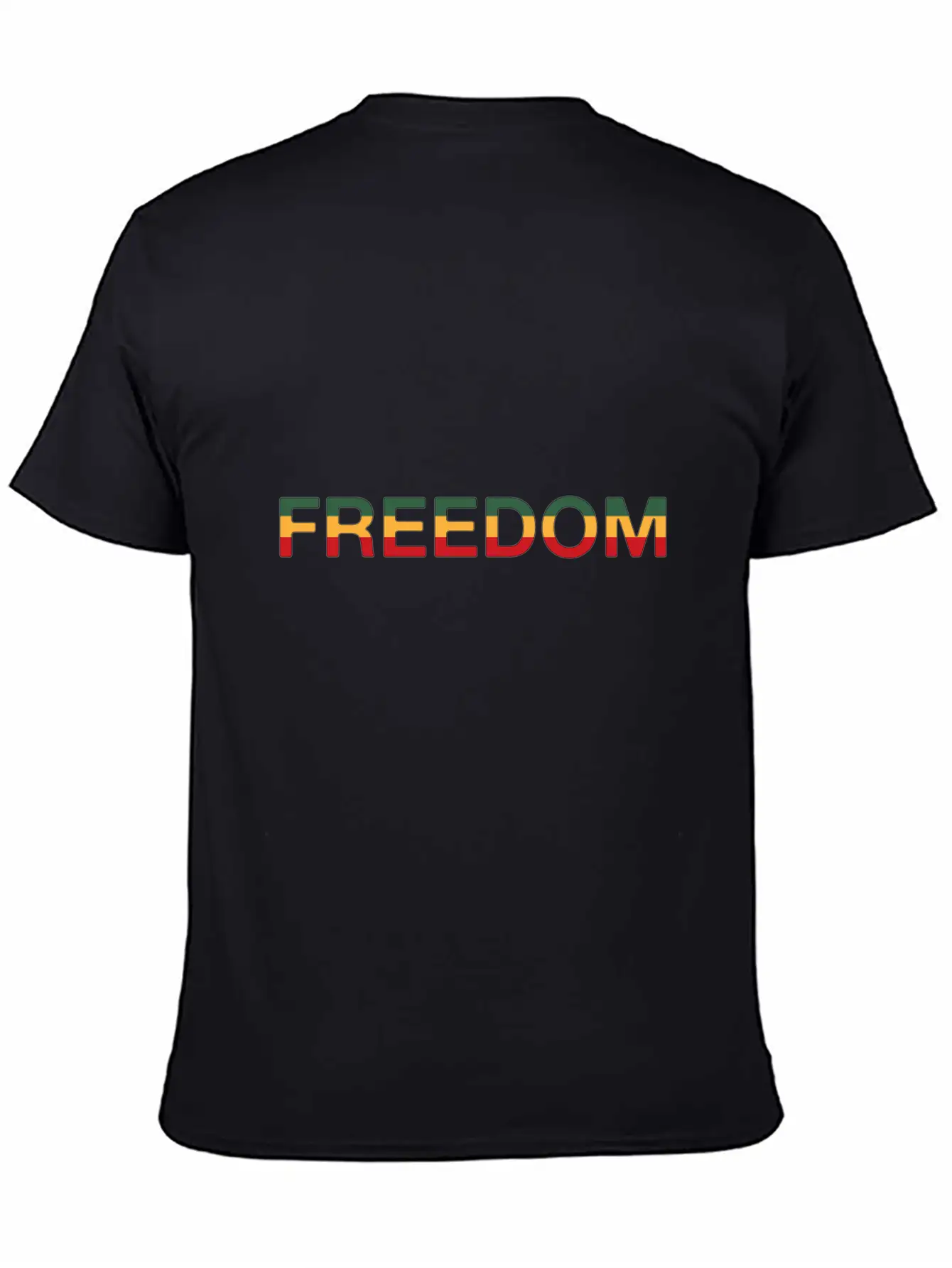 Freedom Reggae Modern Fit Casual T-Shirt – Clean And Versatile Design