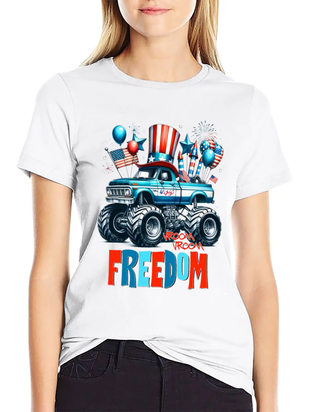 Freedom Truck T-shirt Timeless Short Sleeve Tee – Comfy And Minimalist Design