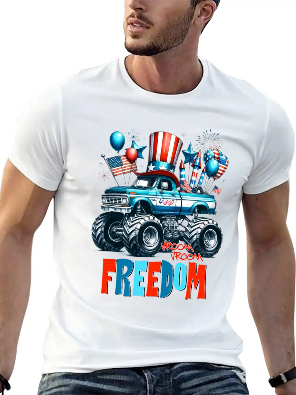 Freedom Truck T-shirt Timeless Short Sleeve Tee – Comfy And Minimalist Design