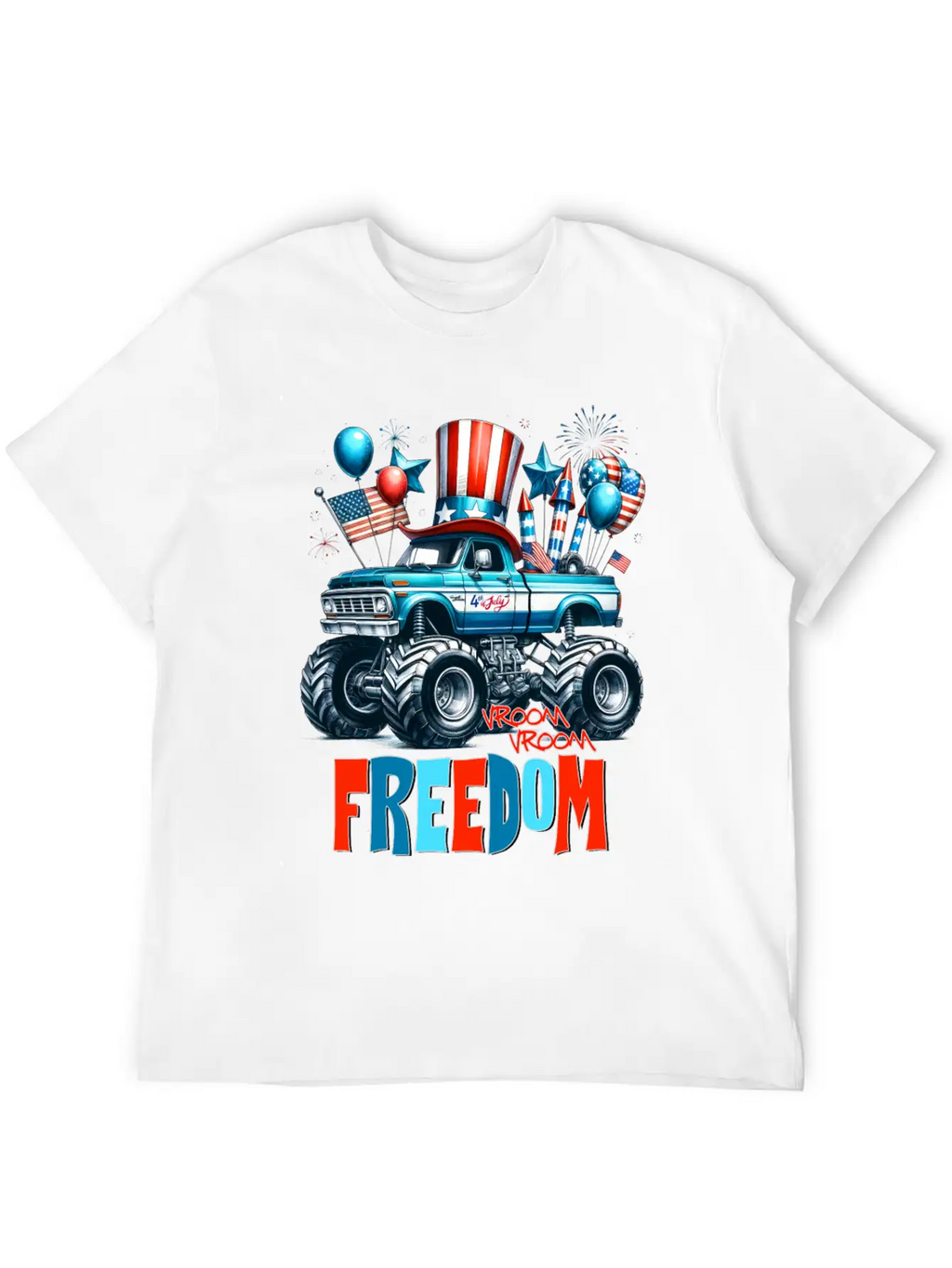Freedom Truck T-shirt Timeless Short Sleeve Tee – Comfy And Minimalist Design