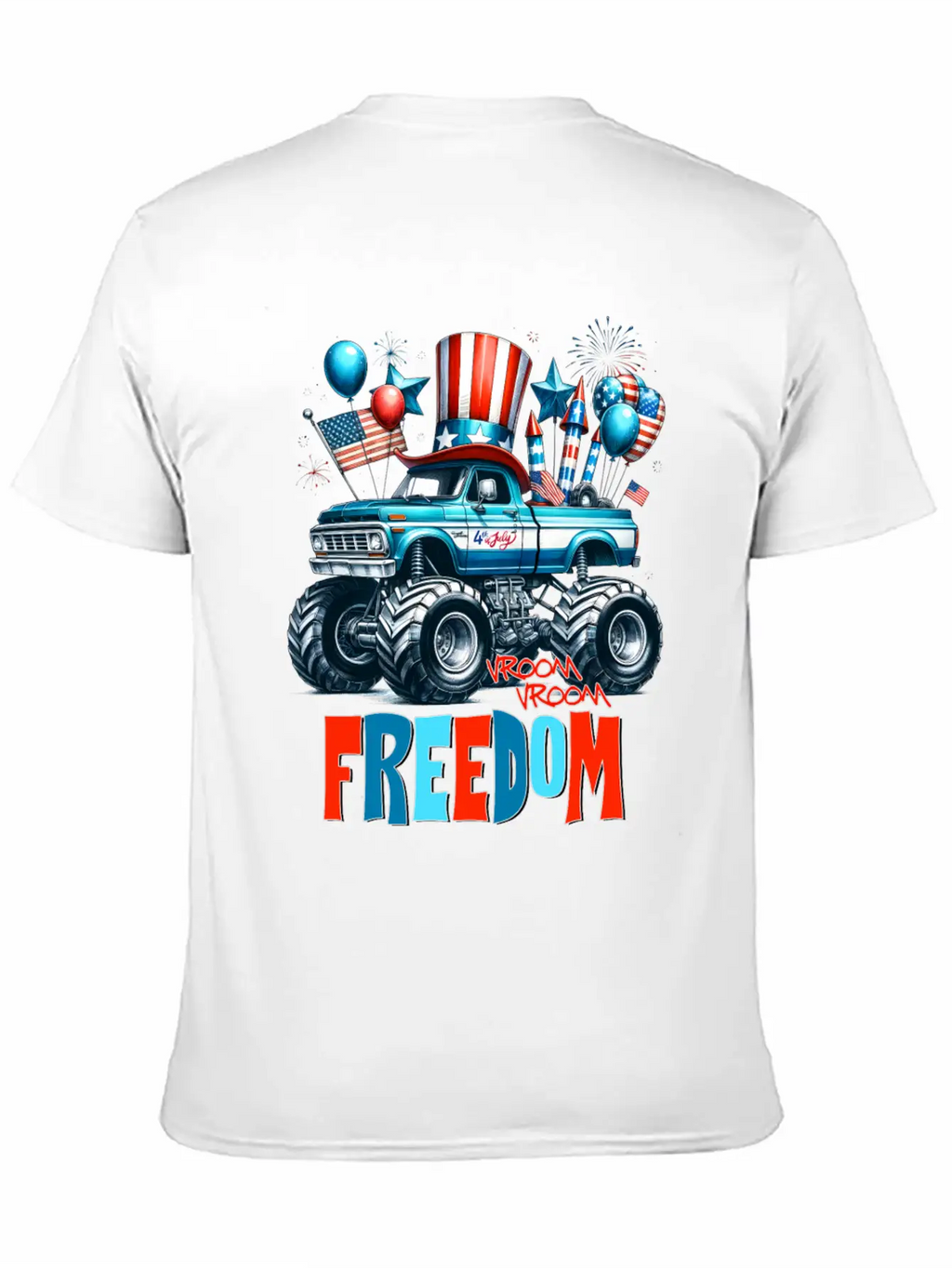 Freedom Truck T-shirt Timeless Short Sleeve Tee – Comfy And Minimalist Design