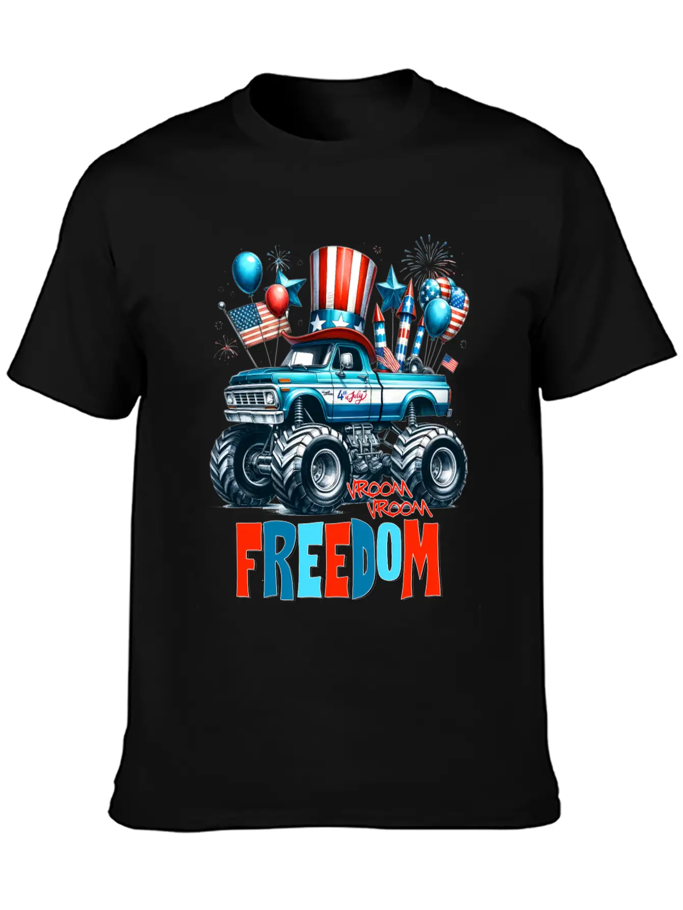 Freedom Truck T-shirt Timeless Short Sleeve Tee – Comfy And Minimalist Design