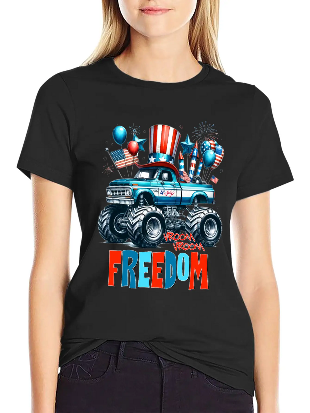 Freedom Truck T-shirt Timeless Short Sleeve Tee – Comfy And Minimalist Design